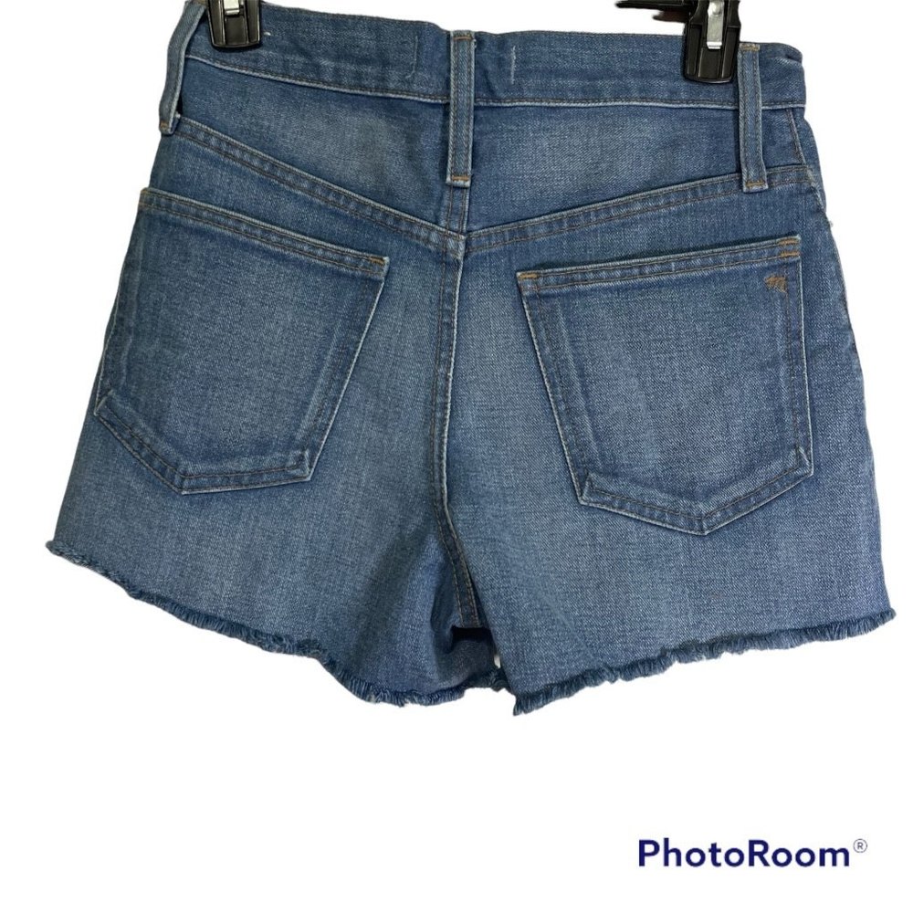 MADEWELL Ladies "The Perfect" Jean Denim Cut-off Casual Short, 24/XS - Picture 2 of 6